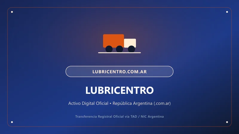 Composición visual de Lubricentro para el portal lubricentro.com.ar